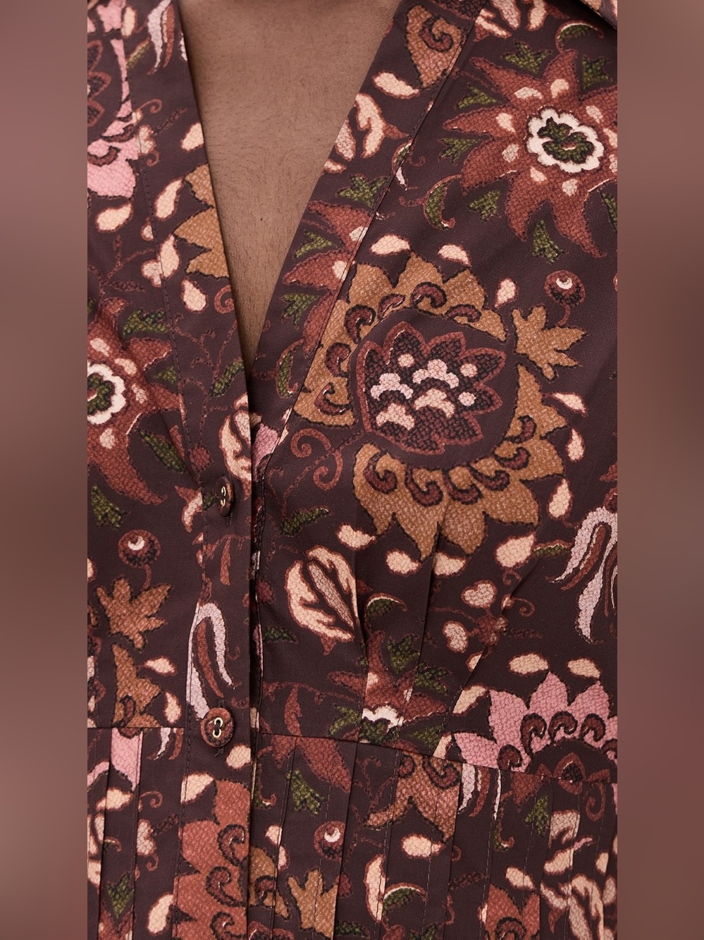 Cara Cara Brown Nash Midi Dress - Picture 4 of 10
